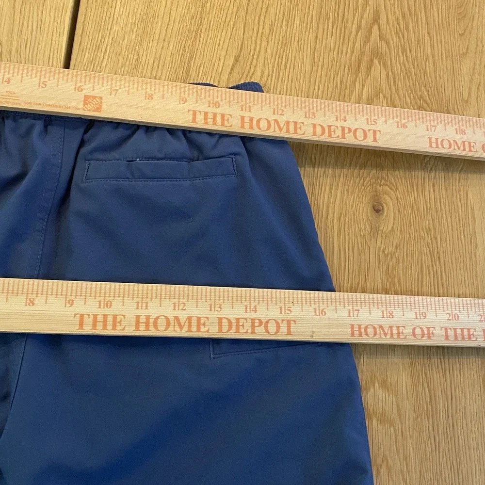 Huk fishing shorts Youth Large Blue Lined Swimming Hiking**